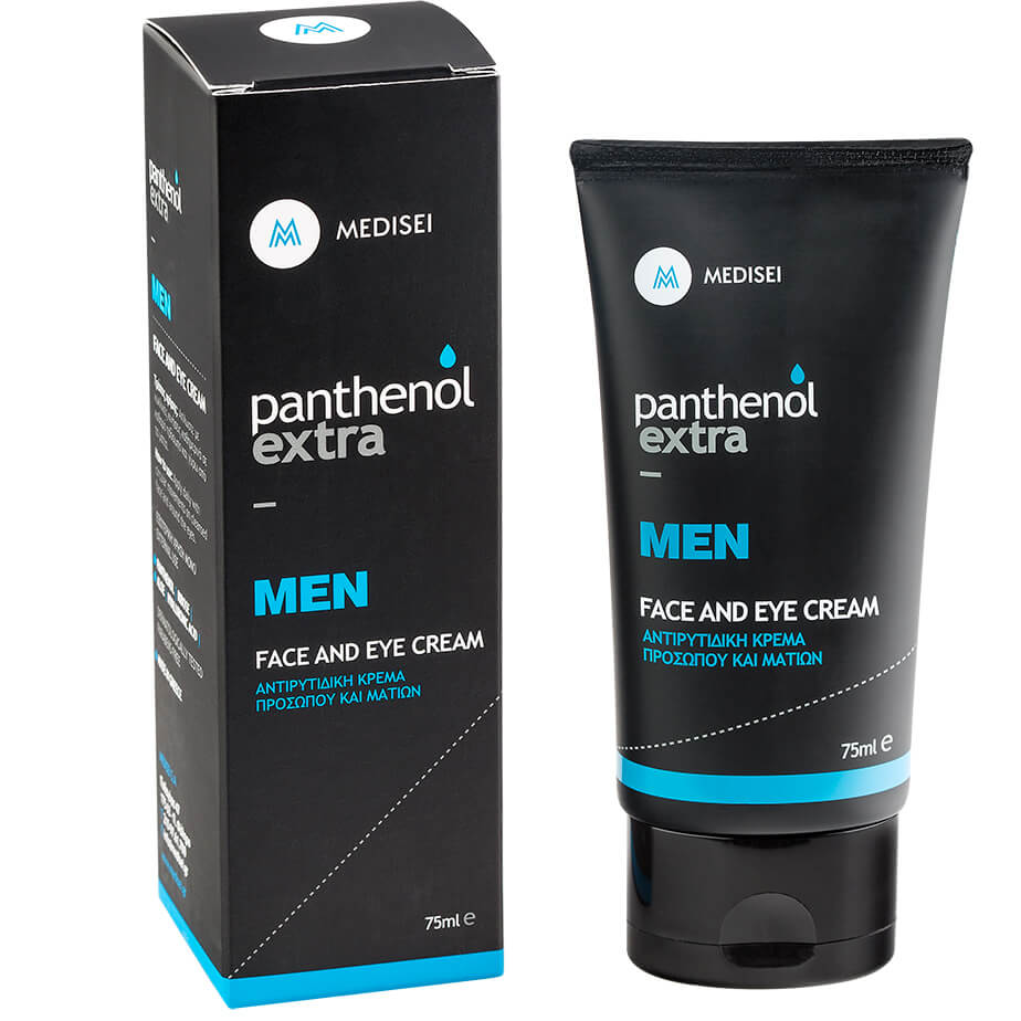 Medisei Panthenol Extra Men Face & Eye Cream Ανδρική Αντιρυτιδική Κρέμα Προσώπου & Ματιών 75ml
