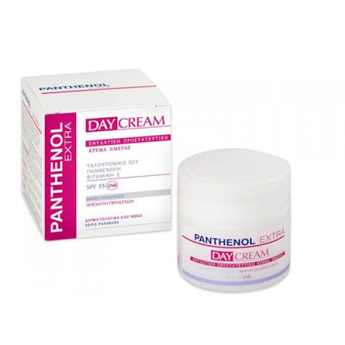 Medisei Panthenol Extra Day Cream Ενυδατική, Προστατευτική Κρέμα Ημέρας Με Υαλουρονικό Οξύ 50ml
