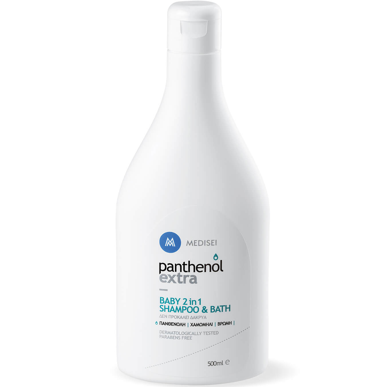 Medisei Panthenol Extra Baby 2 σε 1 Shampoo & Bath 500ml