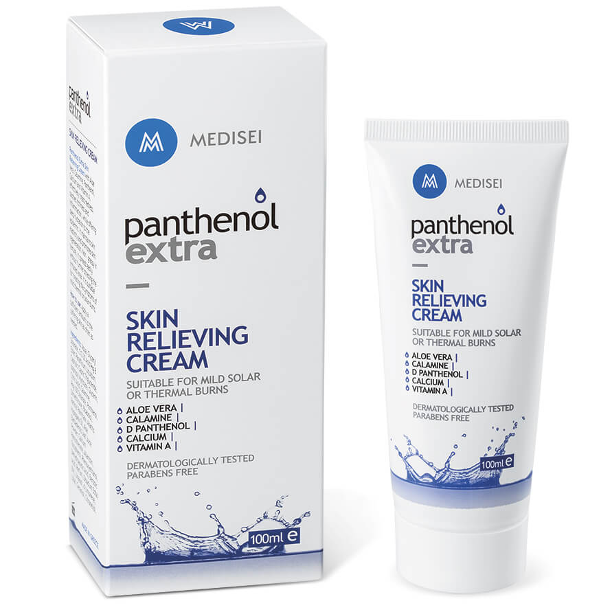 Medisei Panthenol Extra Skin Relieving Cream Καταπραϋντική Ενυδατική Κρέμα για την Ερυθρότητα & τον Κνησμό 100ml