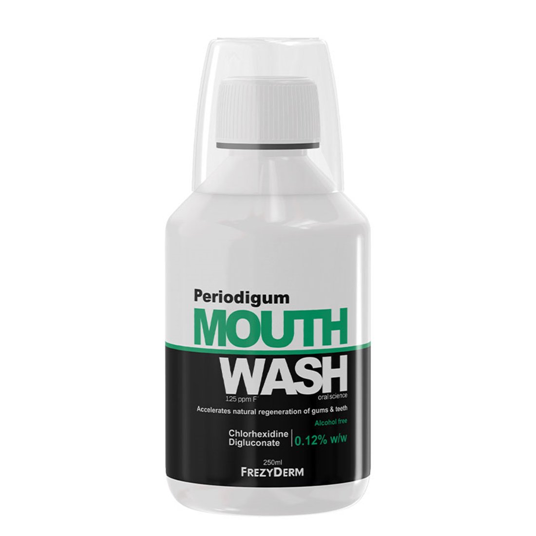 Frezyderm Frezyderm Periodigum Mouthwash Περιοδοντίτιδα Φθοριούχο Στοματικό Διάλυμα Κατά των Συμπτωμάτων της Περιοδοντίτιδας 250ml