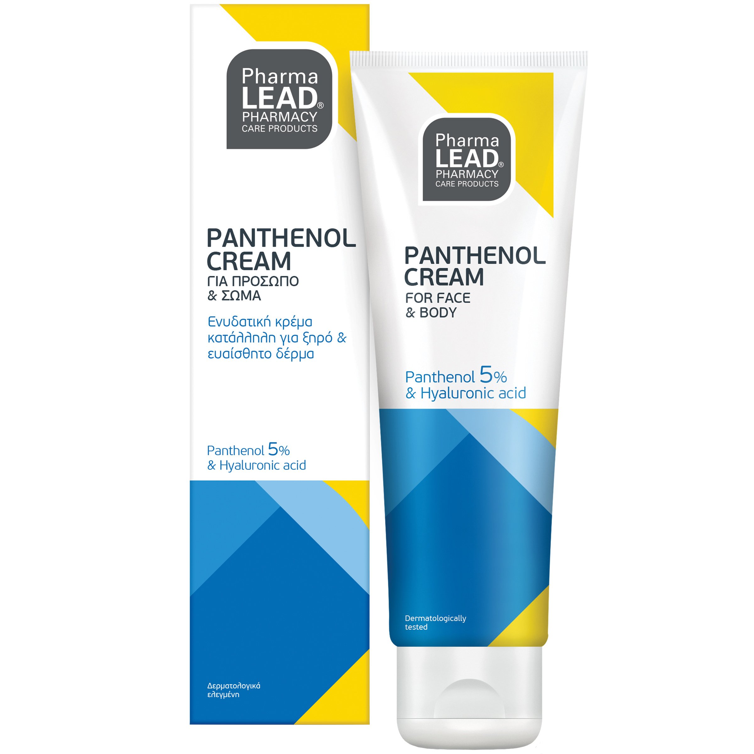 Pharmalead Panthenol Cream Ενυδατική Κρέμα για Ξηρό & Ευαίσθητο Δέρμα 100ml