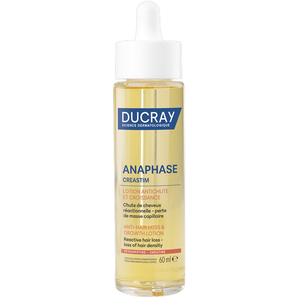 Ducray Anaphase Creastim Anti Hair Loss & Growth Lotion Λοσιόν Αγωγής Μαλλιών για την Αντιμετώπιση της Αντιδραστικής Τριχόπτωσης Μετά από Τοκετό, Άγχος, Κόπωση ή Αλλαγή Εποχής 60ml