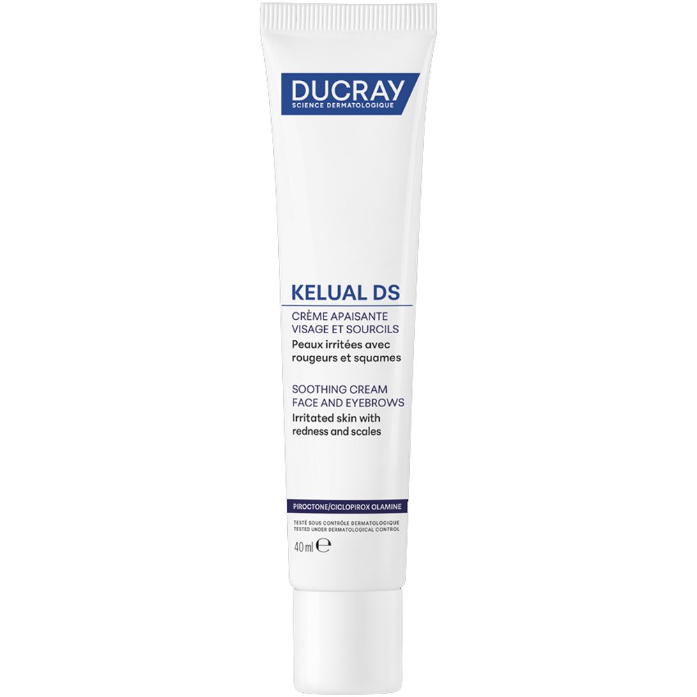 Ducray Kelual DS Soothing Cream Καταπραϋντική Κρέμα-Τζελ για Eρεθισμένο Δέρμα με Δραστικά Συστατικά CPO & PO Κατάλληλη για Πρόσωπο & Σώμα 40ml