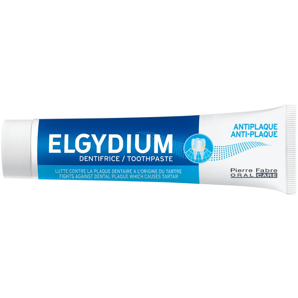 Elgydium Antiplaque Toothpaste Καθημερινή Oδοντόκρεμα κατά της Πλάκας με Καθαριστική & Γυαλιστική Δράση 75ml