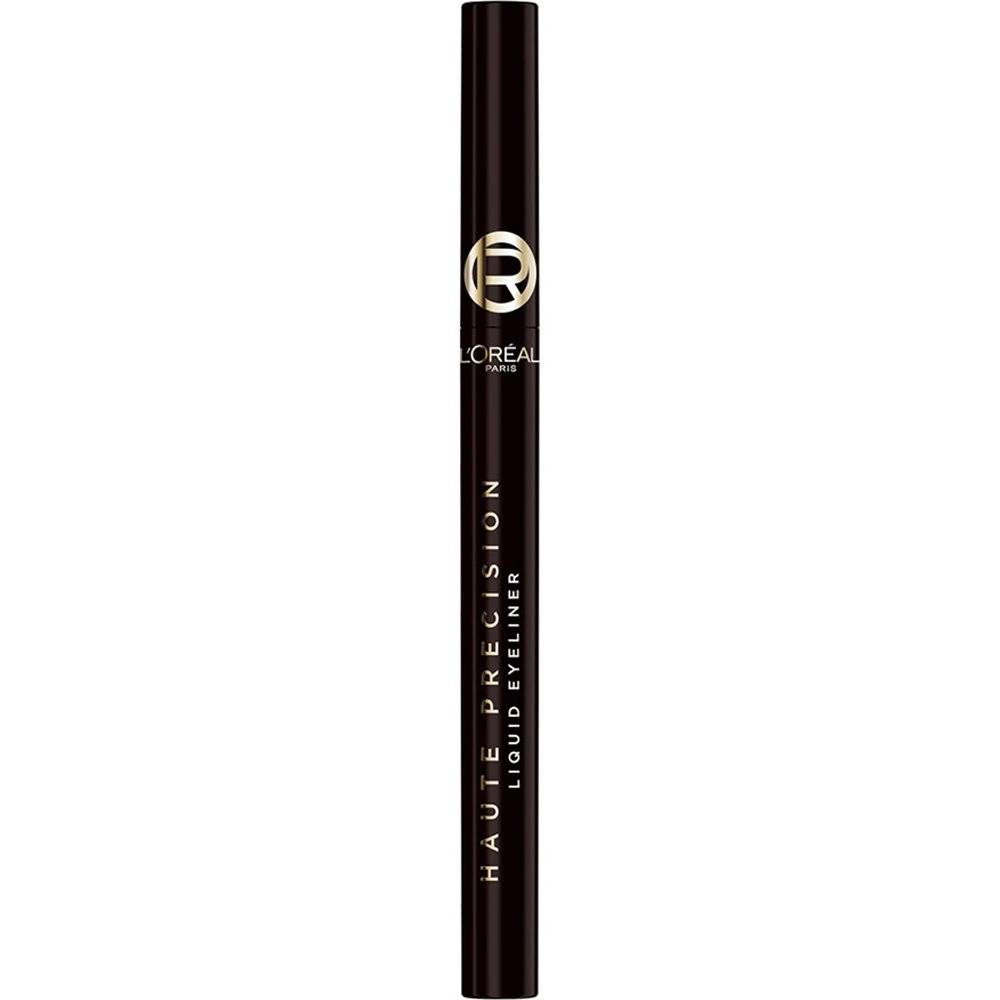 L'Oreal Paris Haute Precision Liquid Eyeliner Αδιάβροχο Μολύβι Ματιών σε Υγρή Μορφή για Έντονο Χρώμα & Ακριβείς Γραμμές με Διάρκεια Έως & 24 Ώρες, 1 Τεμάχιο - 020 Brown Leather