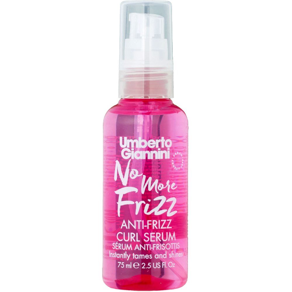 Umberto Giannini No More Frizz Curl Serum Ορός Κατά του Φριζαρίσματος των Σγουρών Μαλλιών με Δράση Θρέψης & Ενυδάτωσης 75ml