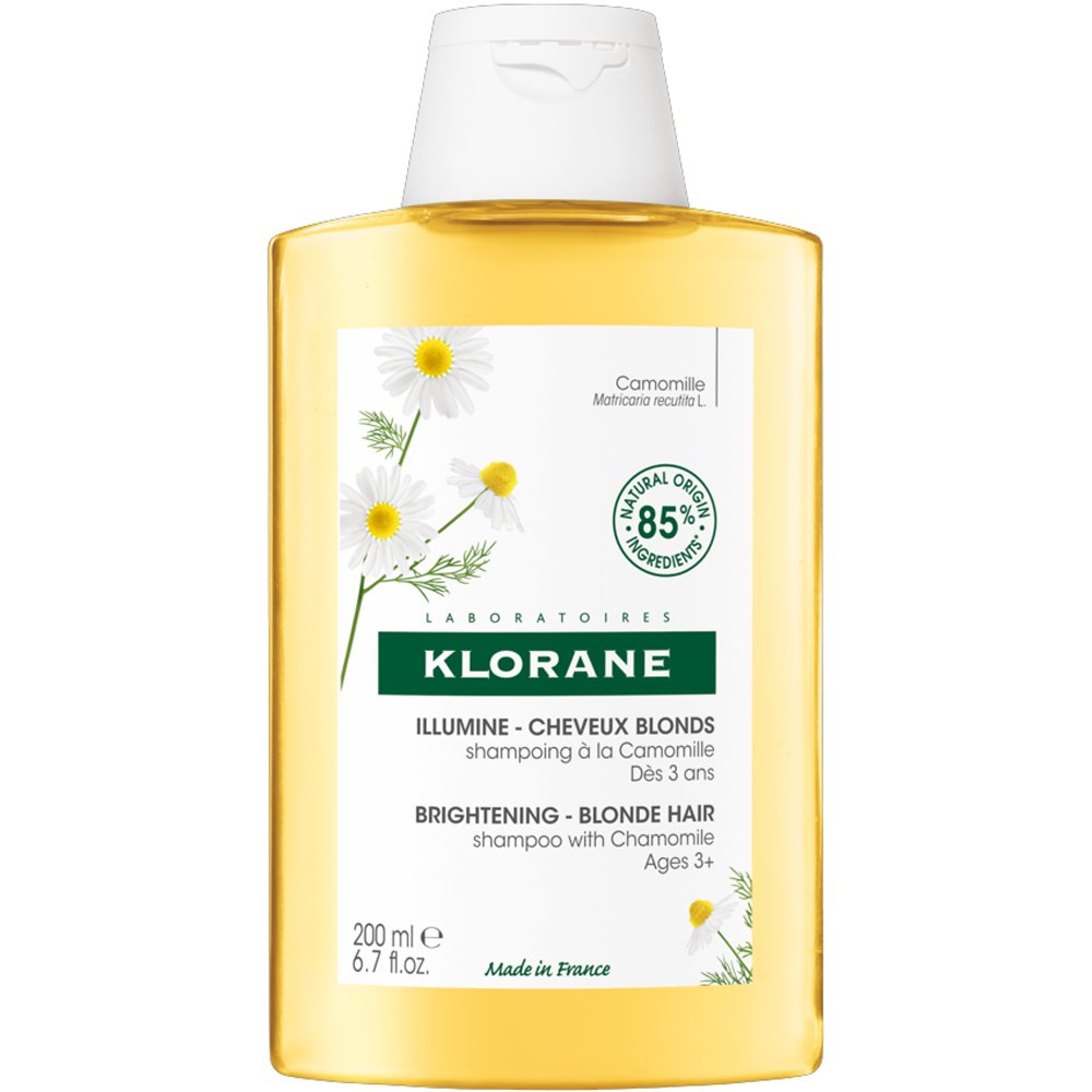 Klorane Chamomile Shampoo Σαμπουάν για Ξανθιές Ανταύγειες με Χαμομήλι 200ml