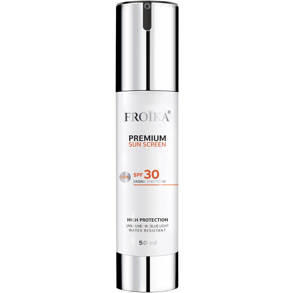 Froika Premium Sunscreen Spf30 Broad Spectrum Αντηλιακό Προσώπου με Ευρέος Φάσματος Υψηλή Προστασία 50ml