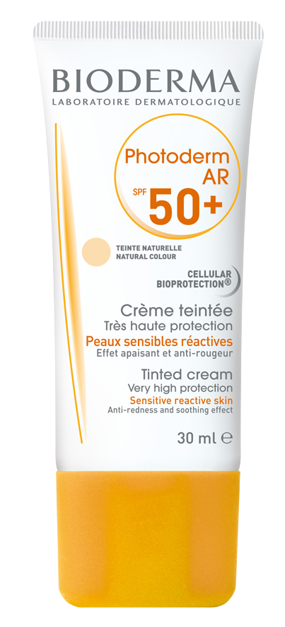 Bioderma Photoderm Ar Spf50+ Αντηλιακή Κρέμα Προσώπου για το Ευαίσθητο Δέρμα με Ερυθρότητα και Ευρυαγγείες 30ml