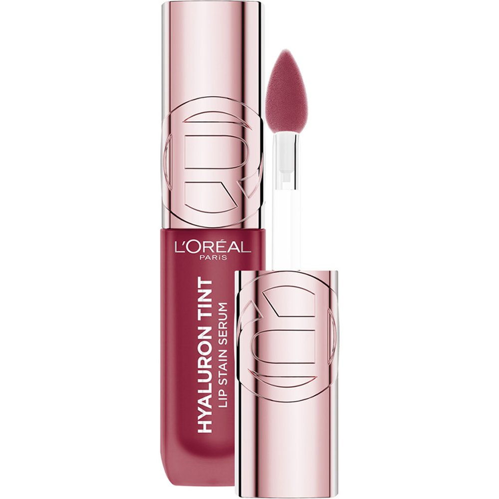 L'Oreal Paris Hyaluron Tint Lip Stain Serum Ενυδατικό Serum για Χείλη και Ζυγωματικά με Υαλουρονικό Οξύ που Προσφέρει Χρώμα με Διάρκεια, 5ml - 490 Berry Jolie