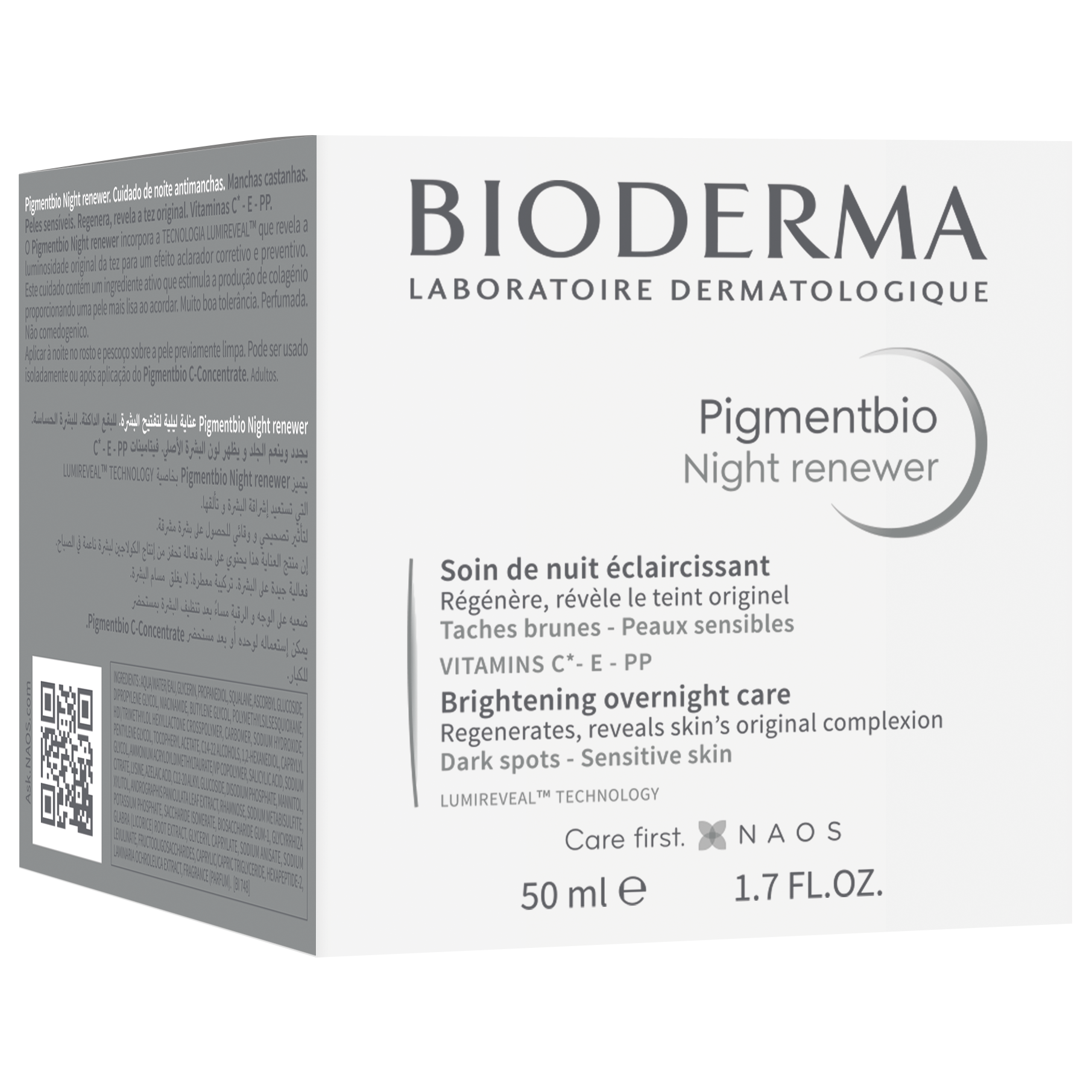 Εικόνα από Bioderma Pigmentbio Night Renewer Αναζωογονεί στη Διάρκεια της Νύχτας 50ml