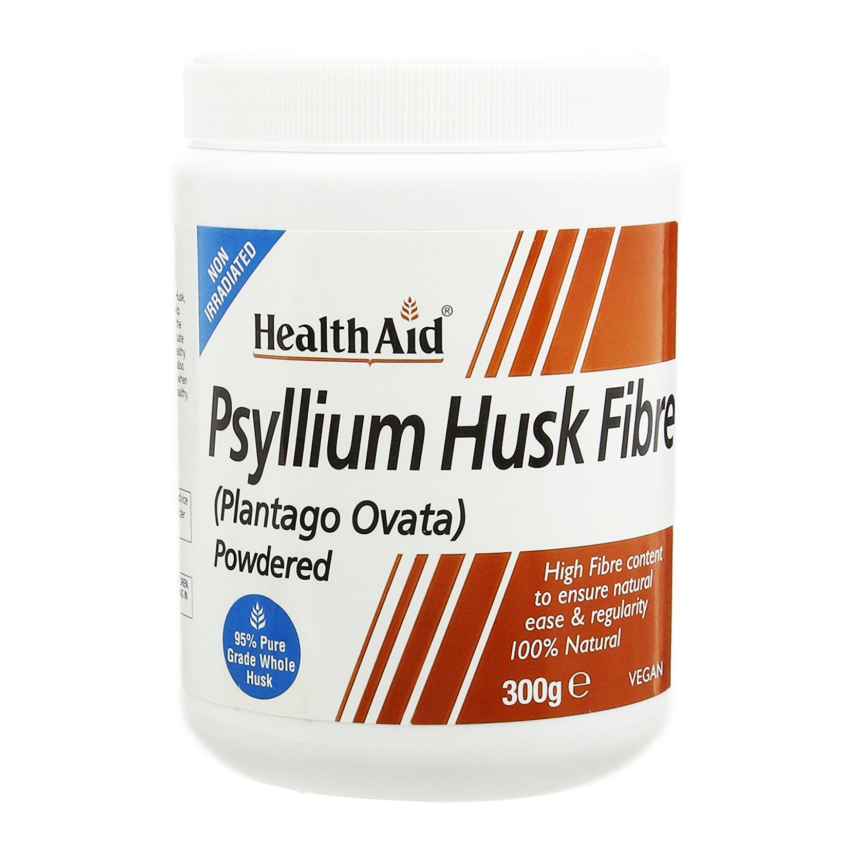Health Aid Psyllium Husk Fibre Powder Έλεγχο του Βάρους της Χοληστερόλης και Γενικά στην Υγεία του Εντέρου 300g