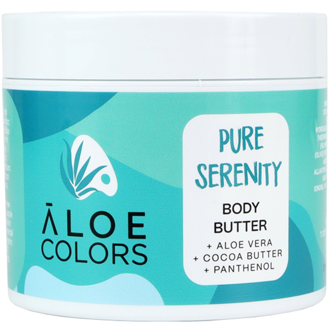 Aloe Colors Pure Serenity Body Butter Ενυδατικό, Θρεπτικό Βούτυρο Σώματος με Άρωμα Μανόλια 200ml