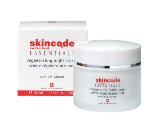 Skincode Regenerating night cream Αναζωογονητική κρέμα νύχτας για όλες τις επιδερμίδες 50ml