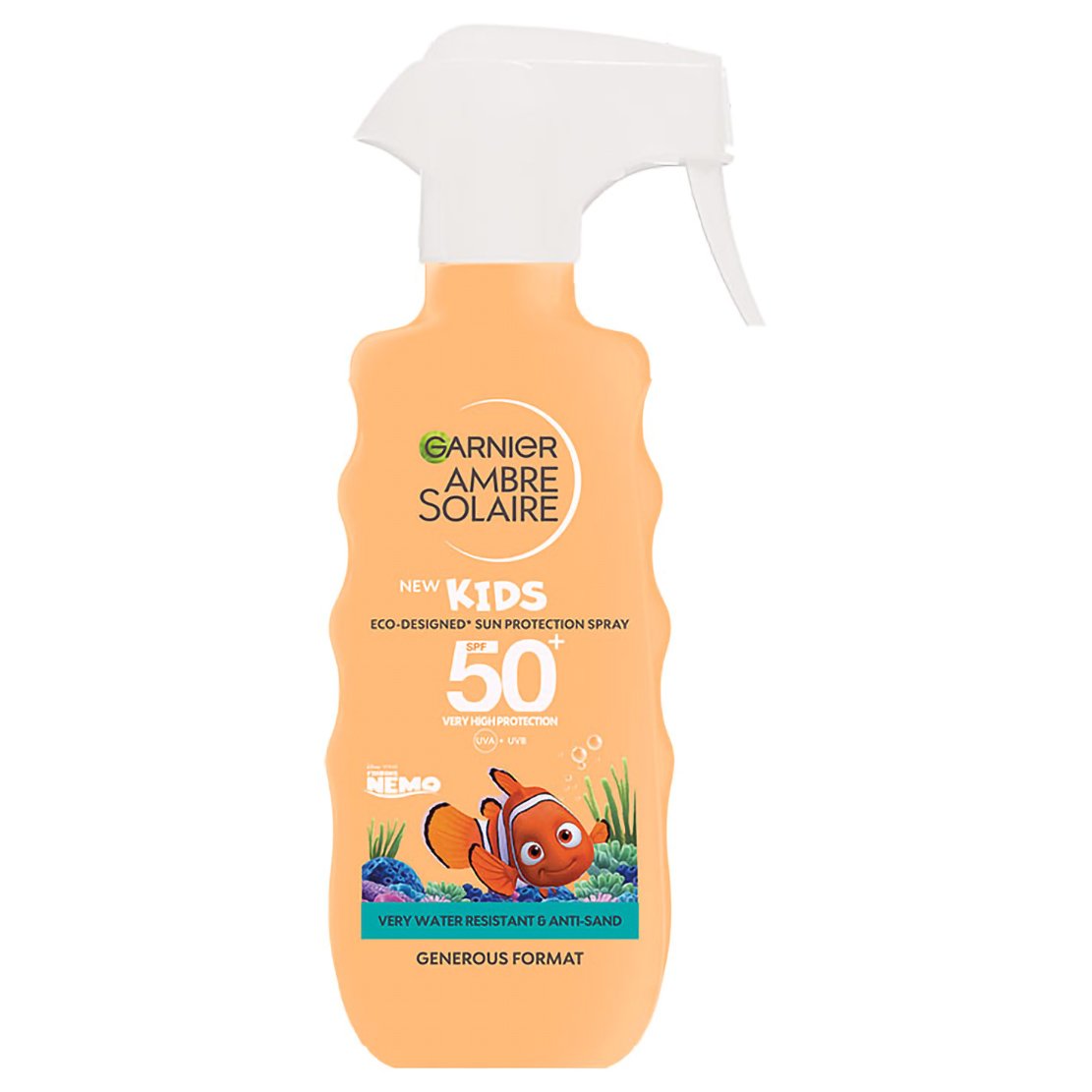 Εικόνα από Garnier Ambre Solaire Kids Sun Protection Spray Spf50+ Nemo Παιδικό Αντηλιακό Γαλάκτωμα σε Spray για Πρόσωπο, Σώμα Πολύ Υψηλής Προστασίας 270ml