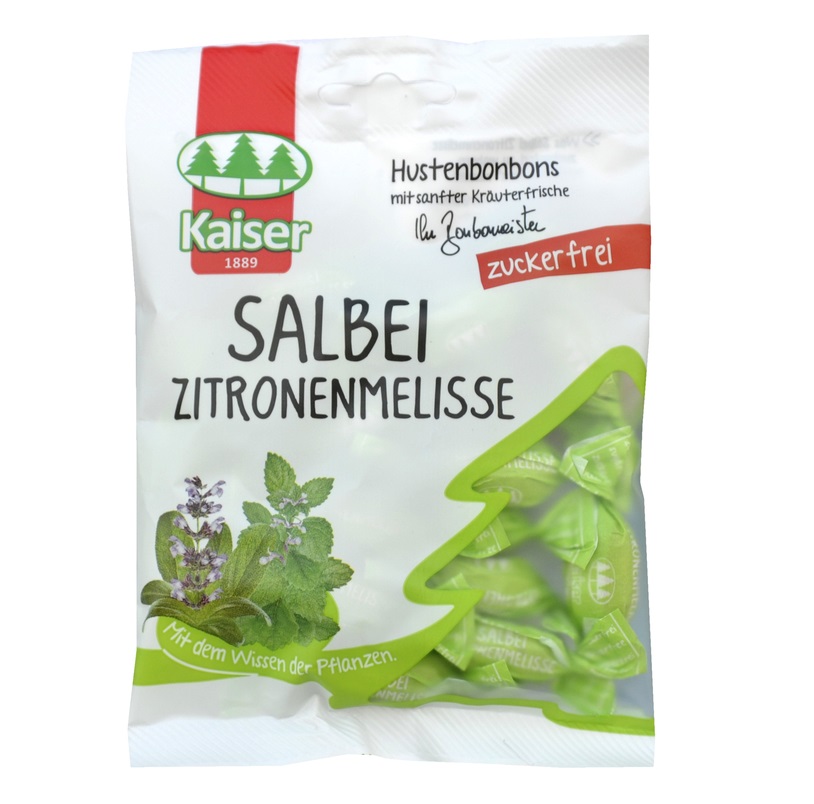 Kaiser Salbei Zitronenmelisse με Φασκόμηλο και Μελισσόχορτο Χωρίς Ζάχαρη 60gr