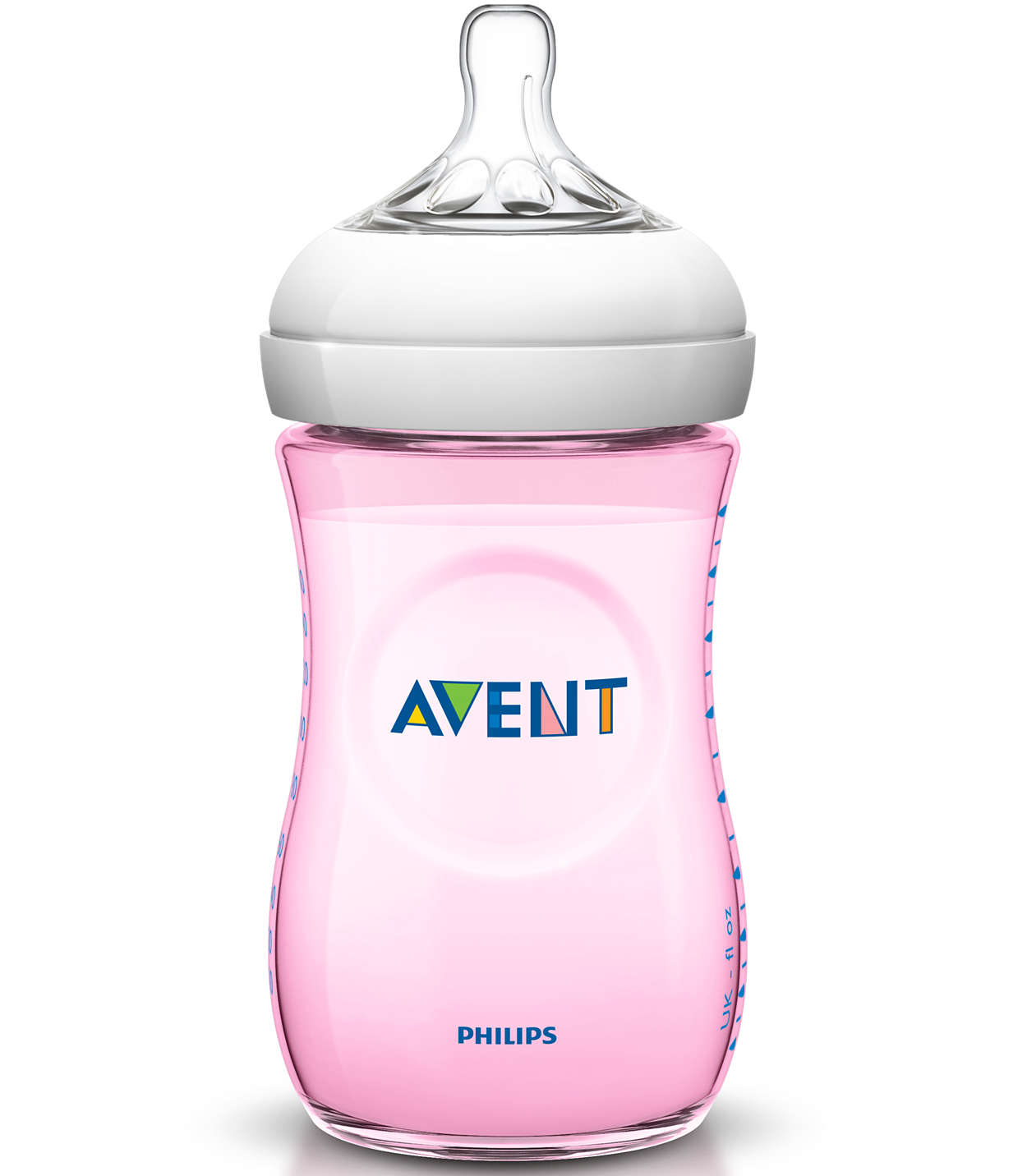 Avent Natural Μπιμπερό για Φυσικό Τάισμα με Θηλή Αργής Ροής 260ml – Μπλε
