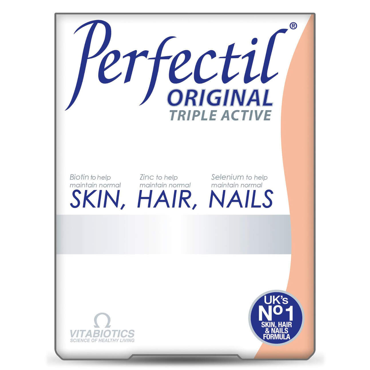 Vitabiotics Perfectil Original Συμπλήρωμα Διατροφής για Υγεία του Δέρματος των Μαλλιών και των Νυχιών 30 tabs