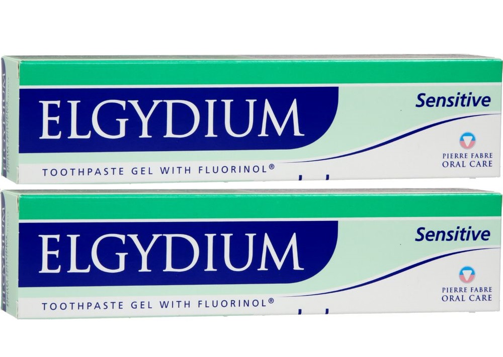 Elgydium Sensitive 2 X 75ml Promo Με Έκπτωση -50% Στο Δεύτερο Προϊόν
