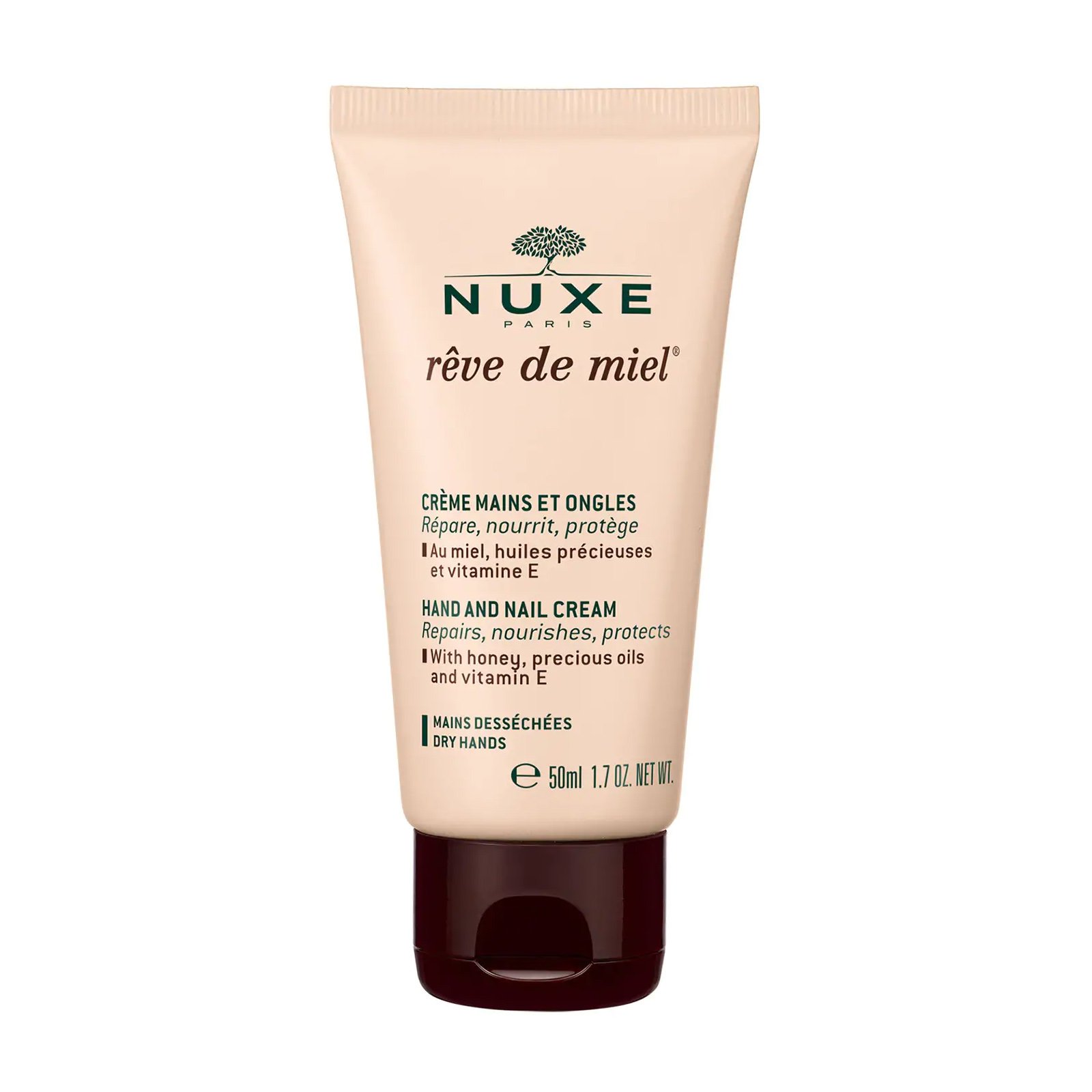 Nuxe Reve De Miel Cream Mains Et Ongles Κρέμα για Ξηρά & Ταλαιπωρημένα Χέρια, Κατάλληλη & για τα Νύχια 50ml 20135