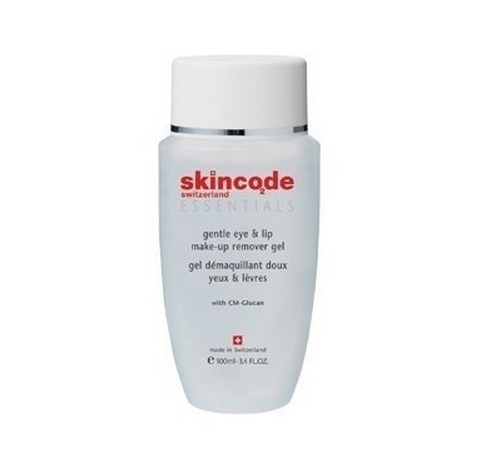 Skincode Gentle Eye & Lip Make-up Remover Gel Ήπιο Καθαριστικό Τζελ 100ml