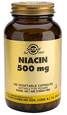 Solgar Niacin (B3) Είναι Απαραίτητη Για Την Ομαλή Κυκλοφορία Και Για Υγιές Δέρμα veg.caps – 500mg veg.caps