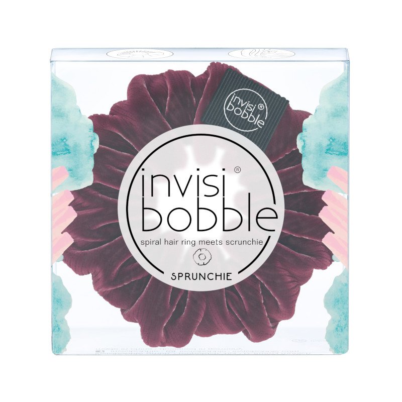 Invisibobble Sprunchie Red Wine is Fine Λαστιχάκι Μαλλιών με Βελούδινη Υφή 1 Τεμάχιο