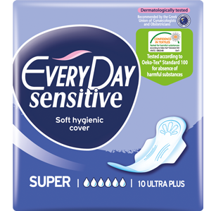 EveryDay Sensitive Ultra Plus Super Σερβιέτες 10τεμ.