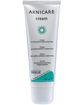 Synchroline Aknicare Cream Λεπτόρρευστη Κρέμα Προσώπου με Σμηγματορρυθμιστική και Ενυδατική Δράση 50ml