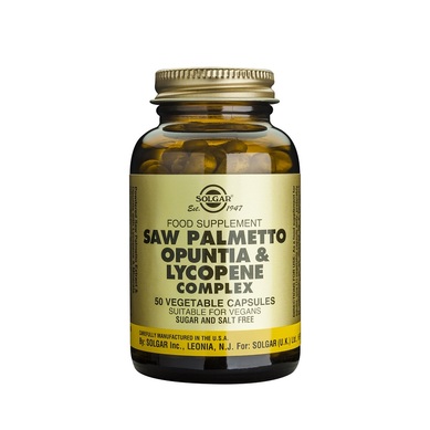 Solgar Saw Palmetto Opuntia Lycopene Complex 50veg.caps