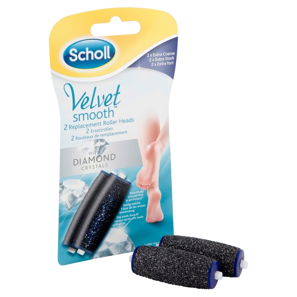 Scholl Velvet Soft Diamond 2τεμ. Ανταλλακτικά Για Ιδιαίτερα Σκληρό Δέρμα (2 Extra Coarse)