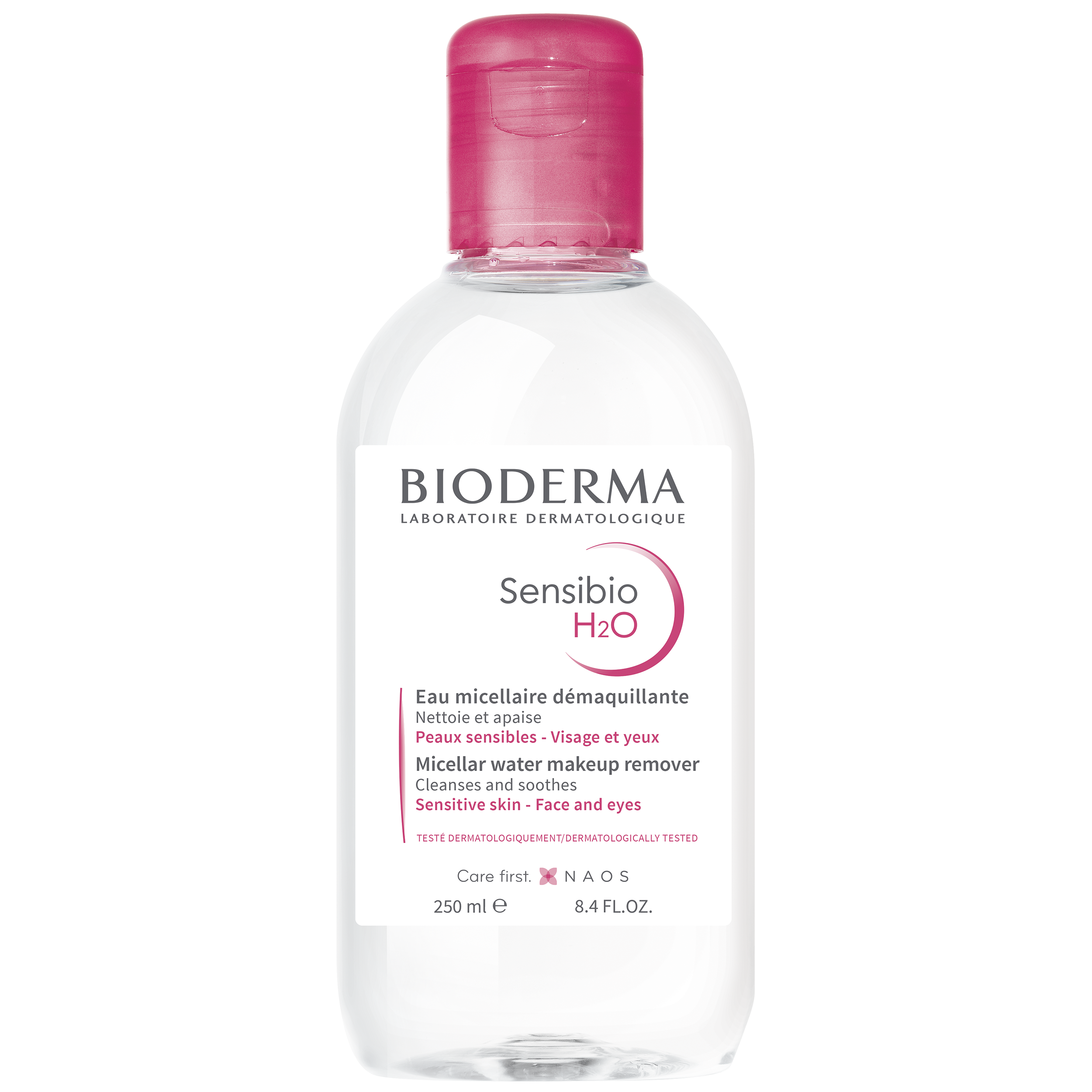 Bioderma Sensibio H20 Ήπιο Διάλυμα Καθαρισμού & Ντεμακιγιάζ Προσώπου Ματιών για Ευαίσθητες Επιδερμίδες 250ml