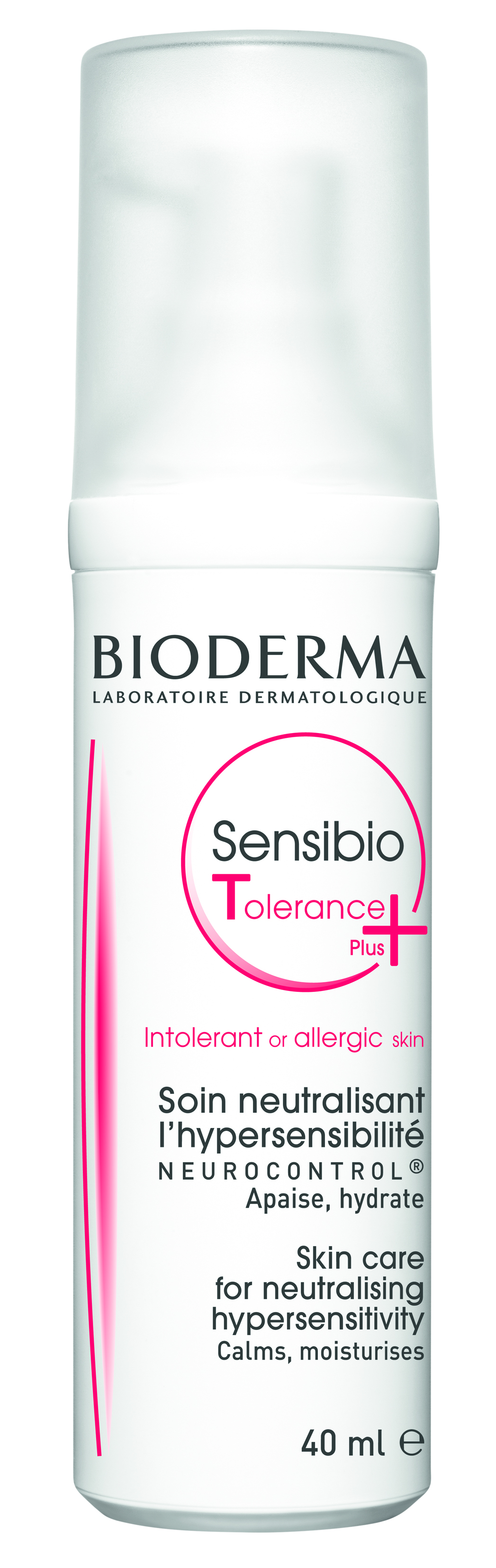 Bioderma Sensibio Tolerance Plus – Ειδική Φροντίδα για Δέρματα με Υπερευαισθησία σε Δυσανεκτικό ή Αλλεργικό Δέρμα 40ml