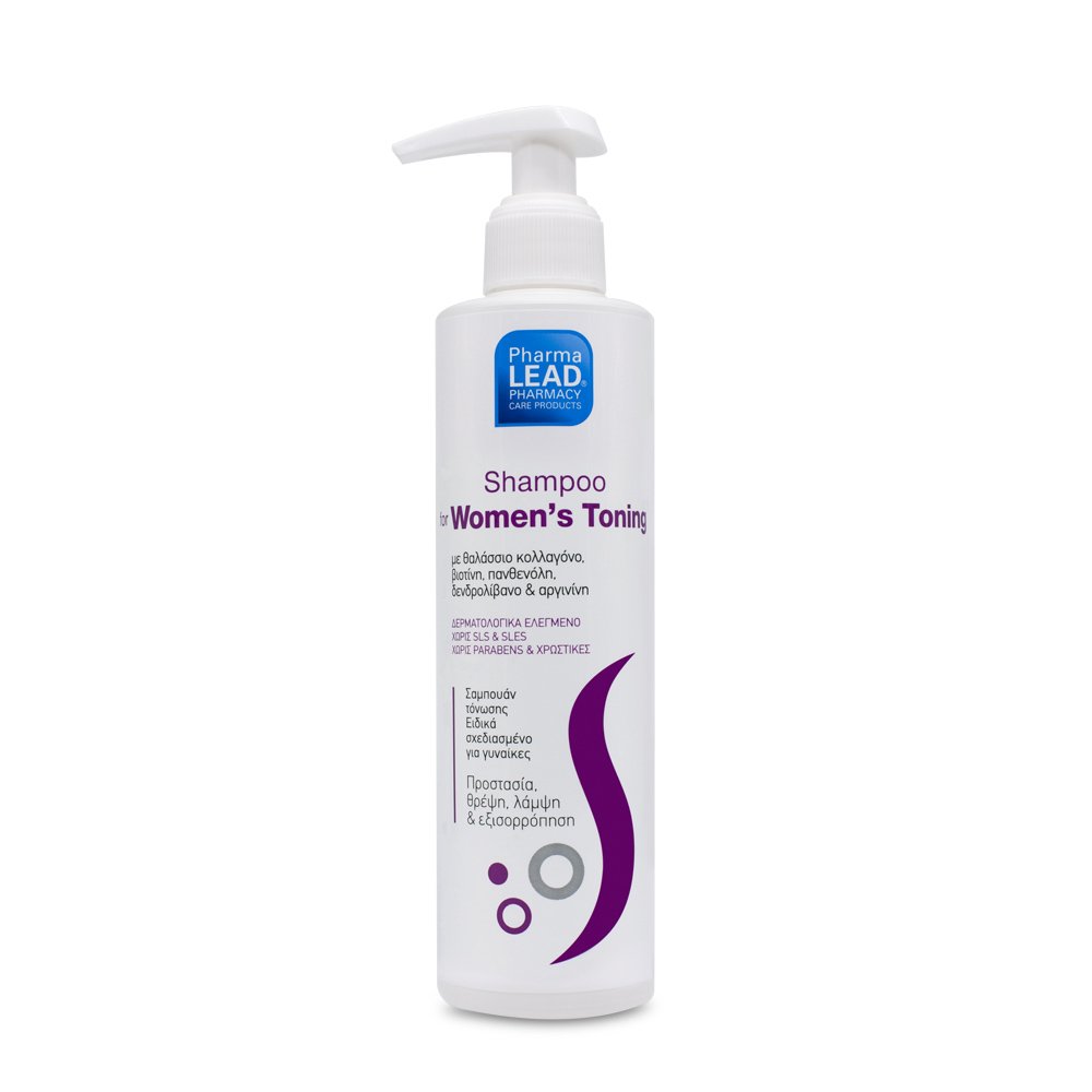 Pharmalead Shampoo Women’s Toning Σαμπουάν Τόνωσης Ειδικά Σχεδιασμένο για Γυναίκες 250ml