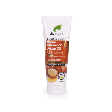 Dr Organic Organic Moroccan Argan Oil Skin Lotion Ενυδατικό Γαλάκτωμα Σώματος με Βιολογικό Έλαιο Αργκάν 200ml