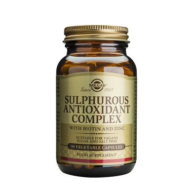 Solgar Sulphurous Antioxidant Complex 90veg.caps