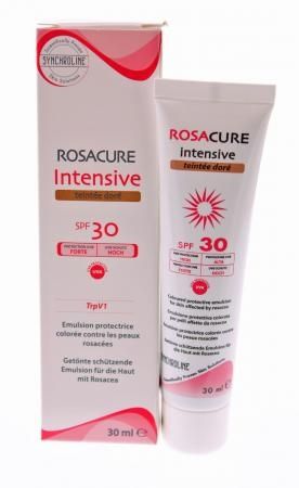 SYNCHROLINE Rosacure Intensive Cream Spf30 – Teintee Dore – Προστατευτικό γαλάκτωμα προσώπου 30ml