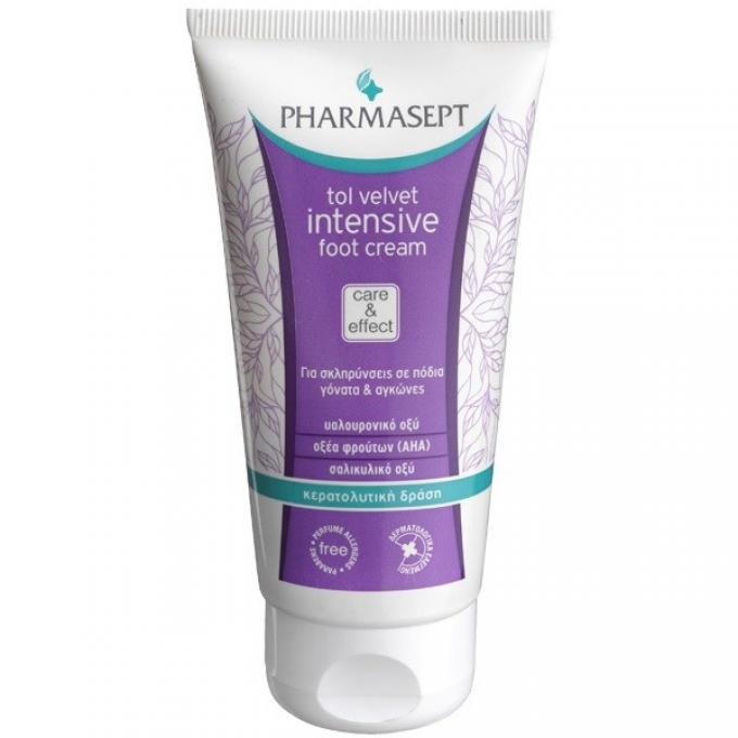 Pharmasept Tol velvet Foot Cream Κρέμα Ποδιών που Απαλλάσσει Άμεσα από τις Σκληρύνσεις και Επουλώνει Σκασίματα 75ml