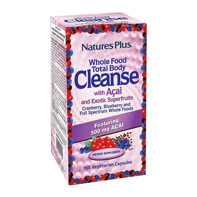 Nature’s Plus Total Body Cleanse Φόρμουλα Αδυνατίσματος & Αποτοξίνωσης Ολόκληρου του Οργανισμού 168vcaps