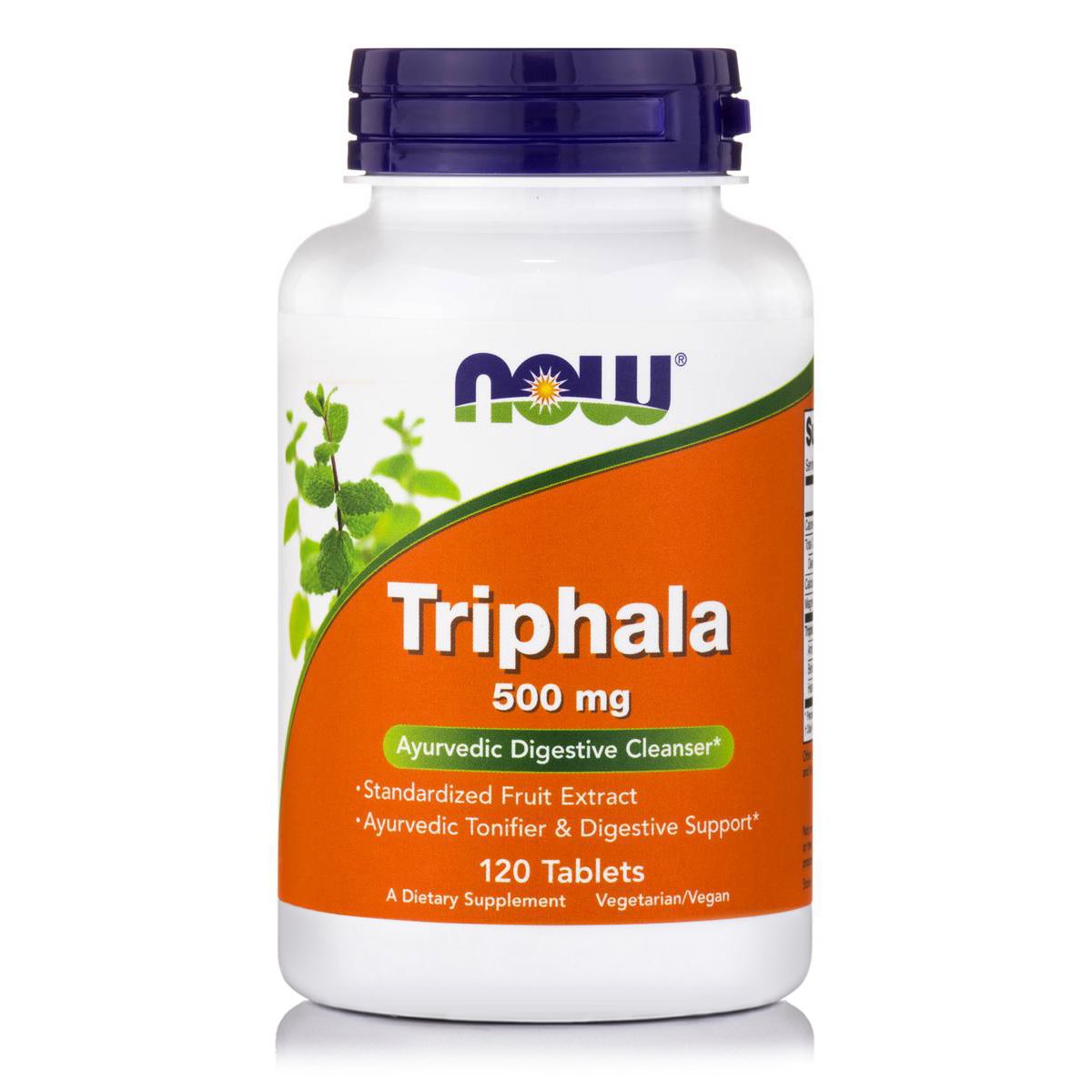 Now Now Foods Triphala 500mg Μέσο Καθαρισμού του Πεπτικού Συστήματος 120tabs