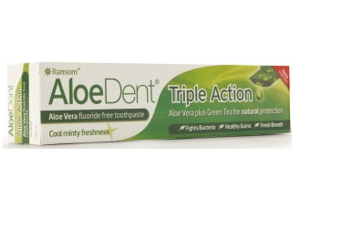 Optima Aloe Dent Triple Action Toothpaste, 100ml