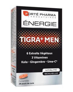 Forte Pharma Energy Tigra+Men Βελτιστοποίηση Των Σεξουαλικών Επιδόσεων 28caps
