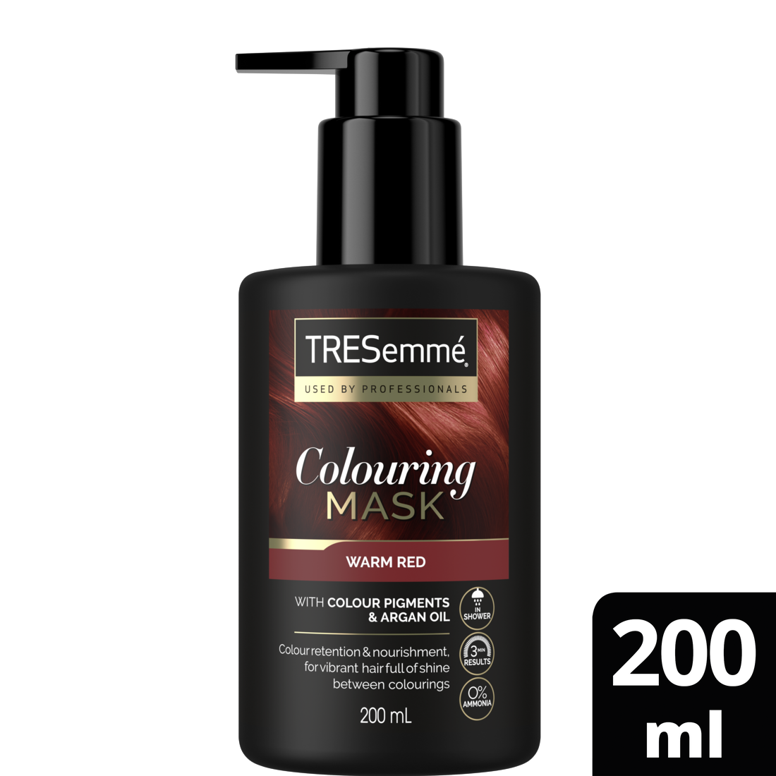 TRESemme Colouring Mask Warm Red Χρωμομάσκα για Κόκκινα Μαλλιά 200ml