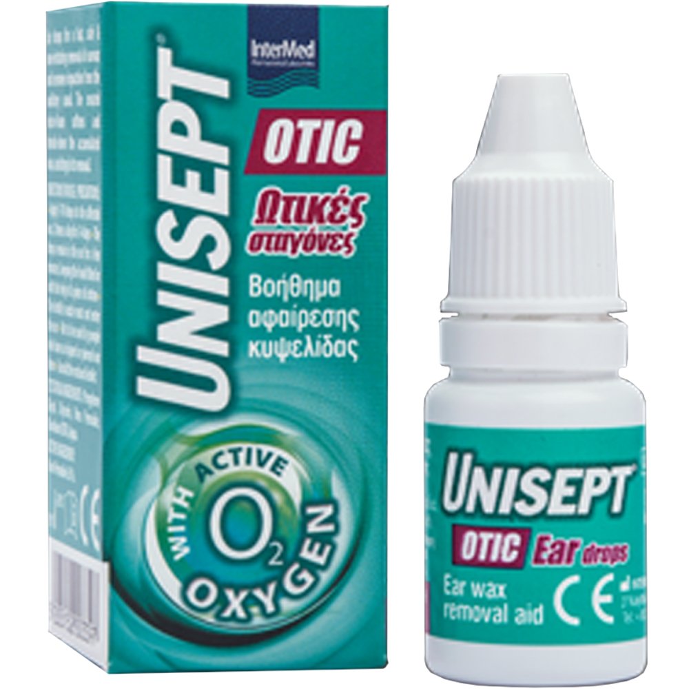 Intermed Unisept Otic Ωτικές Σταγόνες για την Αφαίρεση της Κυψελίδας 10ml