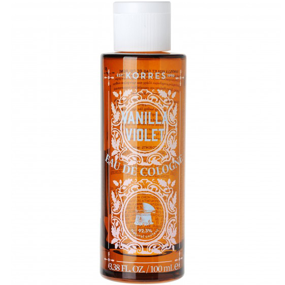 Korres Eau De Cologne Vanilla Violet Αναζοωγονητική Κολώνια με Γλυκό Άρωμα από Άνθη Βιολέτας & Ζεστής Βανίλιας 100ml