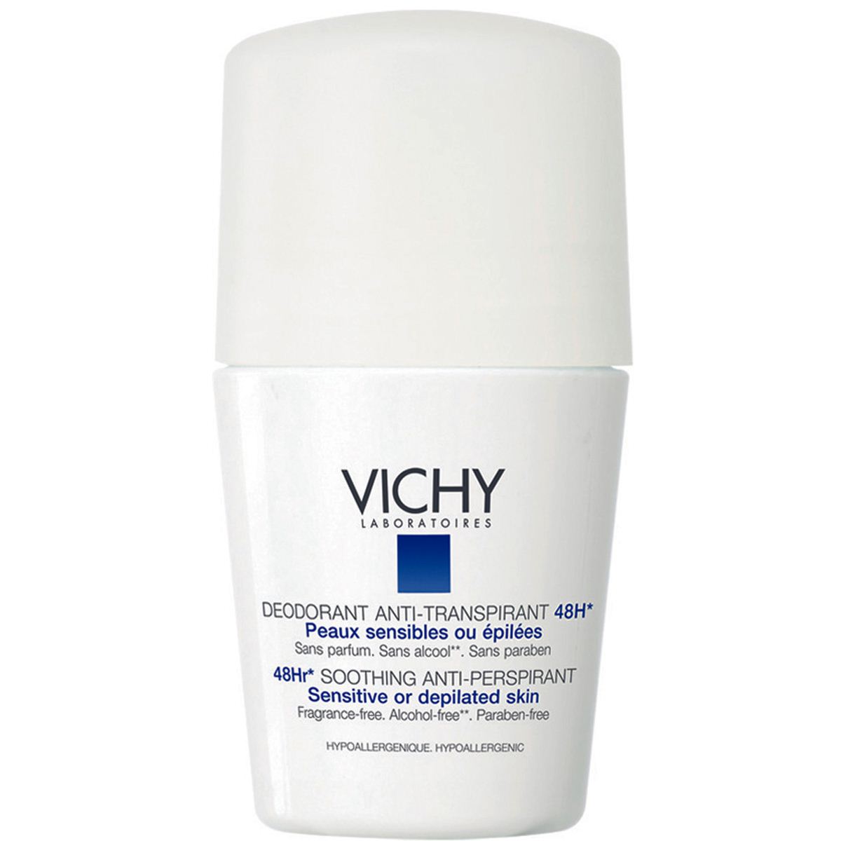 Vichy Roll on Anti-Transpirant 48h Αποσμητική Φροντίδα για Ευαίσθητες Επιδερμίδες 50ml