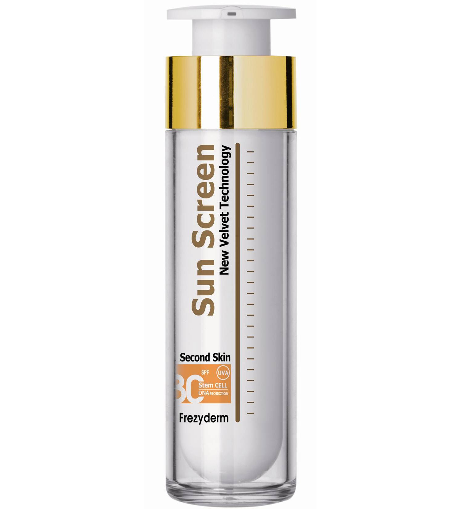 Frezyderm Sun Screen Velvet Face Cream Spf30 Διάφανη Αντηλιακή Προσώπου Βελούδινης Υφής, Υψηλής Προστασίας 50ml