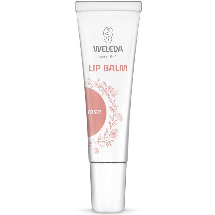 Weleda Lip Balm Rose Φυσική Περιποίηση με Διακριτική Ροζ Λάμψη 10ml