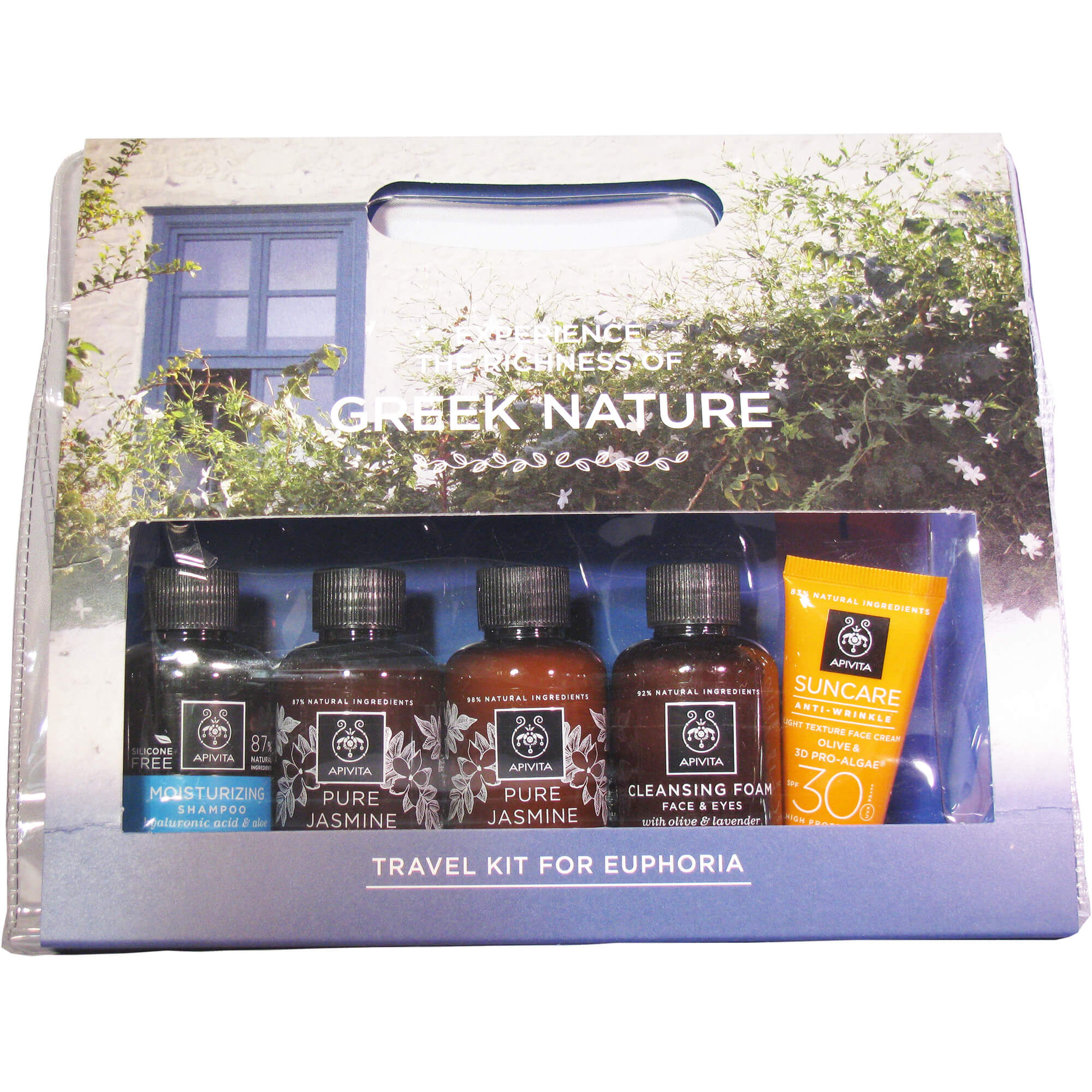 Apivita Travel Kit Euphoria Ολοκληρωμένο Πακέτο Περιποίησης για τα Ταξίδια